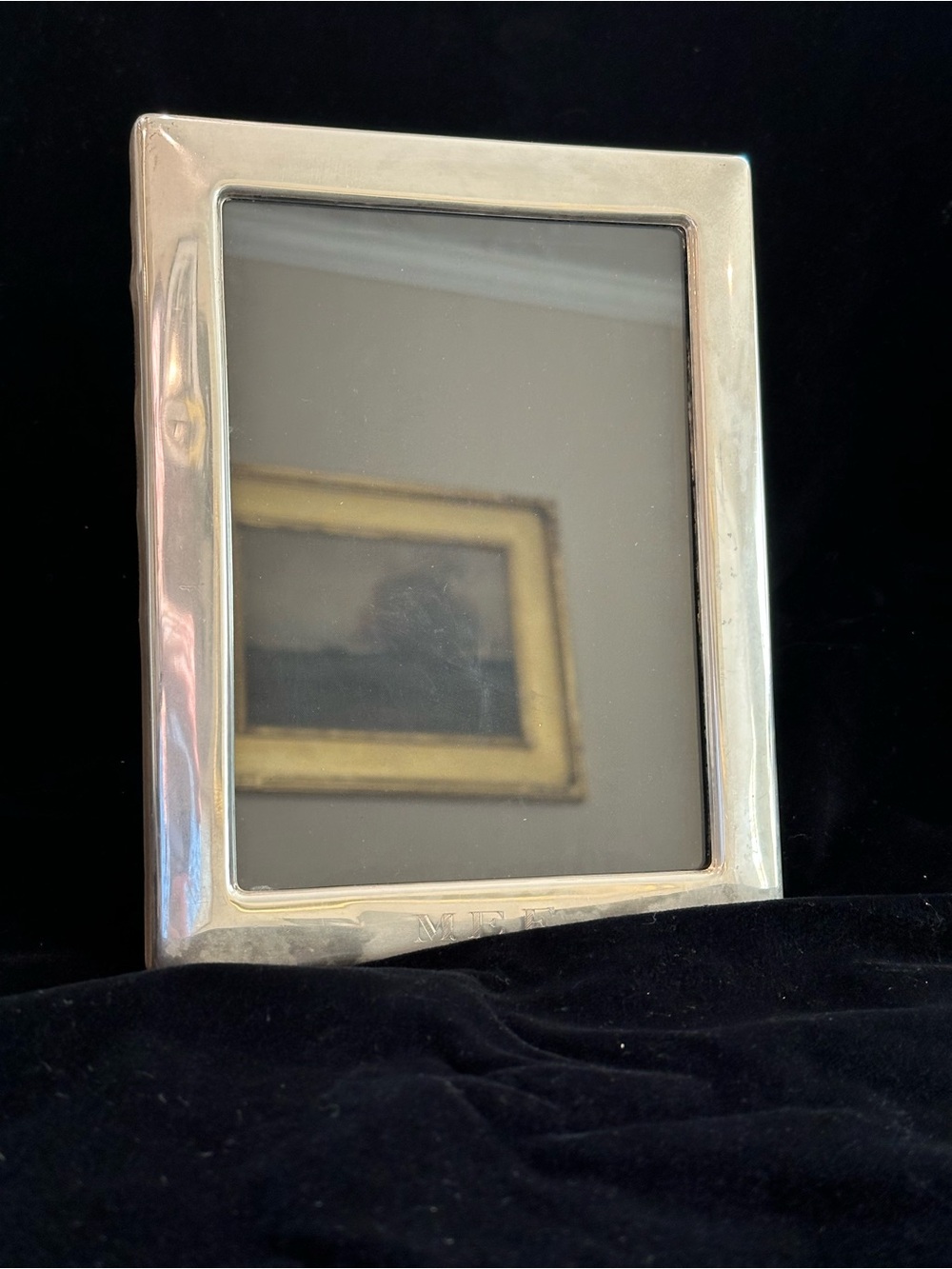 Vintage Sterling Silver Picture Frame